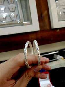 Baby Kada Pair Pure Silver