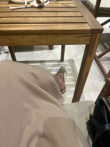 Chic Beige Knit Midi Dress