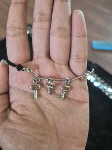 Key charm bracelet
