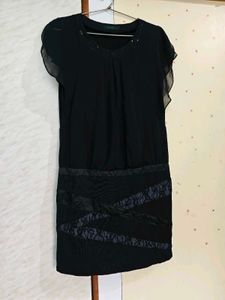 New Black Sheer Dress 🖤