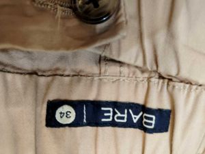 🤎 Beige y2k 100% Cotton Cargo Joggers Size 32-44