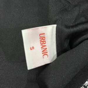Silver-Black Blocks Party Top