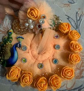 laddu Gopal ki fancy dress size 1,2 only 1dress