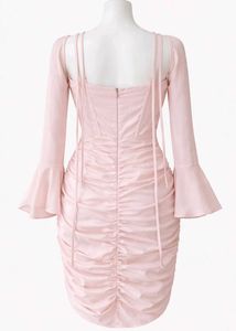 Savana Blush Pink Bodycon Dress