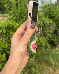 Cute Crochet phone charms 😻