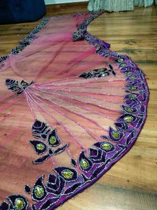 beautiful lehanga saree