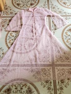 Traditional Pink Party Wear Suit With Inner Lining