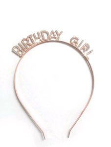 Sparkly Birthday Girl Headband
