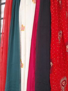 Assorted  Dupattas set