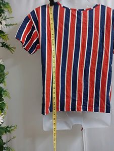 Typographic drop shoulder over sized T Shirt