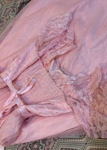 b’ful pink lace gown🧚🏻‍♀️🐣🎀