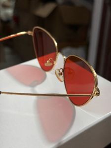 Red Cat Eye Sunglasses