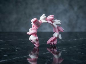 Cozy Kitty Keychain – Bubblegum Pink Edition
