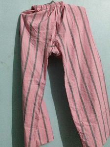 Pink Striped Palazzos