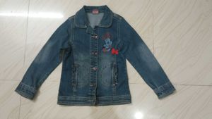 Denim Jacket For 6 to 8year Girl