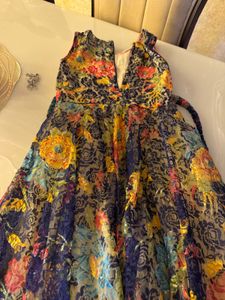 Multicolour princess frock dress