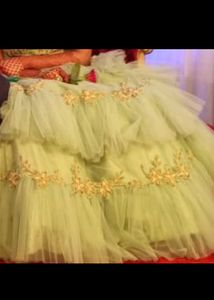 Sea Green Engagement/ Reception Gown -36"