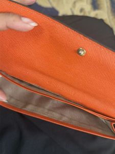 Michael Kors Orange Wallet original