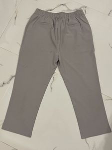 Minimalist Taupe Comfort Stretch Trousers