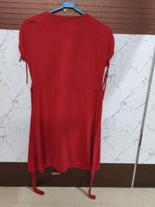 Red Shift Dress