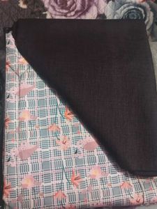 Elegant Dress Material with Floral Print