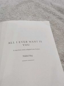 All I Ever Want Is You