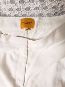 vero moda Elegant snow white printed culottes