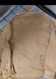 Distressed Tan Western Shirt