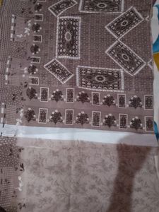 Fully Printed Saree With Blouse