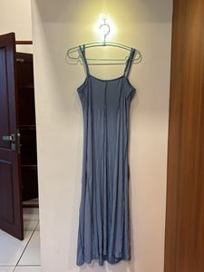 SHEIN MOD Solid Seam Detail Cami Dress