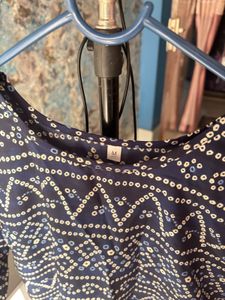 Stylish Blue Printed Kurta