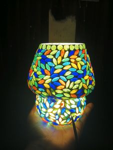 Ceremic Mosaic Table Lamp