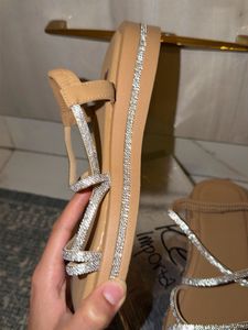 BRAND NEW Sparkly Strappy Flat Sandals