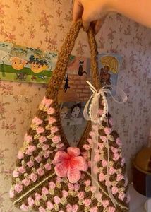 Handmade Crochet Granny Square Bag