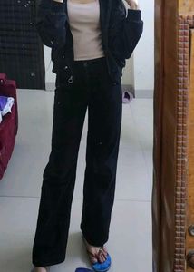 Black Wide Leg Jeans