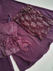 heavy sharara suit