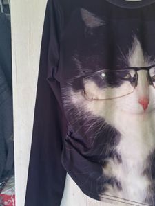 cute cat top
