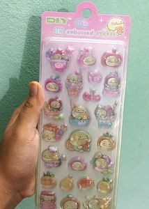 soso's 3D sticker sheet