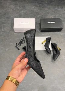 Ysl Saint Laurent Black Heels