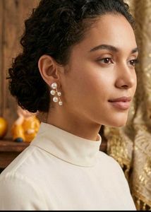 Elegant Pearl Drop Earrings