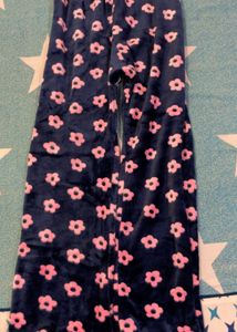 Set Of Two Floral Pajama Pants