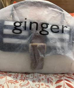Ginger Striped Bag With Removable Strap