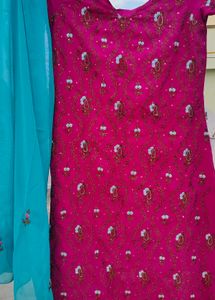 Elegant Pink Dress Suit