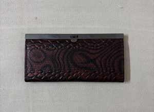 Crocodile Wristlet Wallet for Women