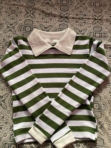 Striped Long Sleeve Top