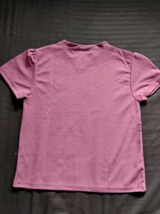 Cute Puff Sleeve Graphic Tee