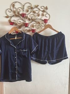 Comfy Navy Pajama Set