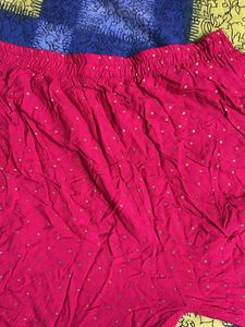 Embroidered White Kurta and Pink Palazzo Set