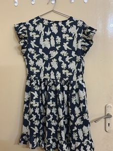 Stylish Smocked Floral Dress