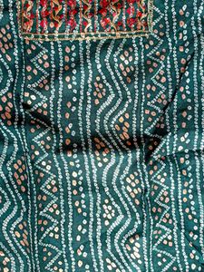 Elegant Green Printed Kurta